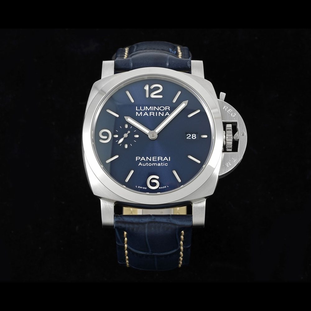 파네라이 루미노르 마린 데이트 블루 다이얼 44mm PAM01313