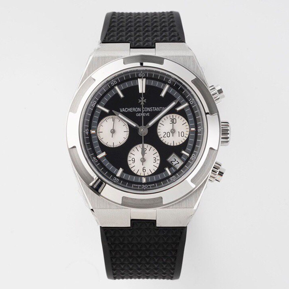 바쉐론 콘스탄틴 오버시즈 크로노그래프 블랙 다이얼 42mm 5500V/110A-B481