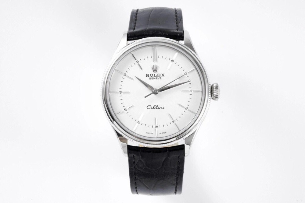롤렉스 셀리니 실버 화이트 다이얼 39mm m50509-0016(정품급)