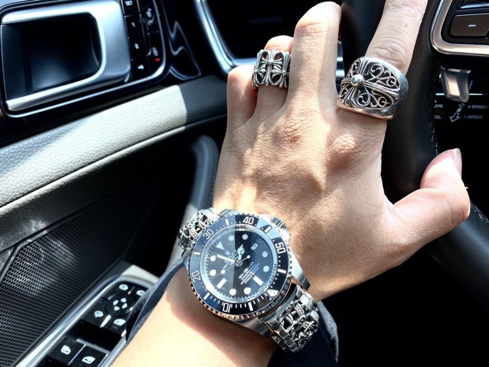 Chrome Hearts 크롬하츠 오발 크로스링