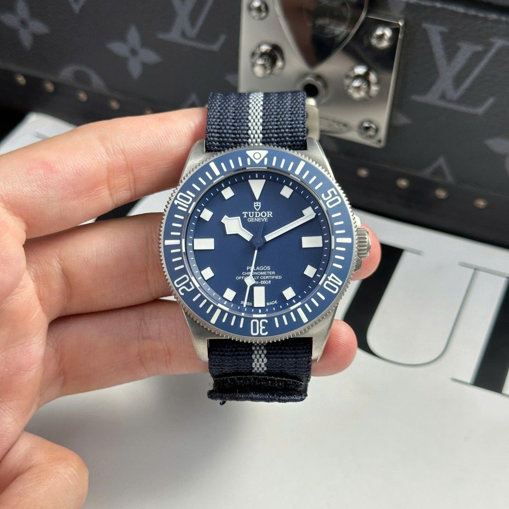 튜더 펠라고스 FXD 티타늄 청판 다이얼 42mm 25717N
